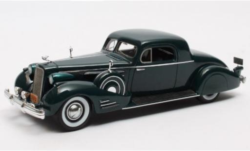 Diecast model cars Cadillac V16 Coupe Series 90 Fleetwood green 1937 1/43 Matrix