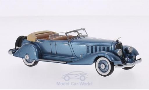 Diecast model cars Chrysler Imperial Phaeton Custom metallic blue 1933 Five Passenger Pheaton 7803657 1/43 Matrix