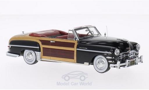 Diecast model cars Chrysler Town & Country Convertible black/Holzoptik 1949 1/43 Matrix