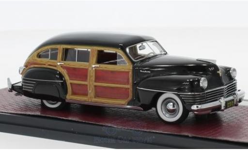 Diecast model cars Chrysler Town & Country Station Wagon black/Holzoptik 1942 1/43 Matrix