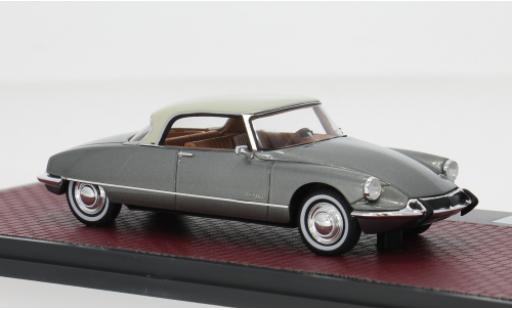 Diecast model cars Citroen DS 21 Grand Palais grey 1967 1/43 Matrix