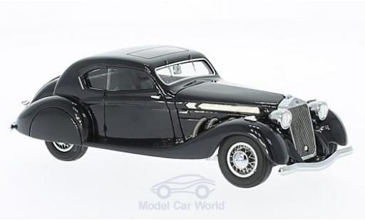 Diecast model cars Delage D8-120 Coupe Aerosport Letourneur & Marchand black RHD 1937 1/43 Matrix