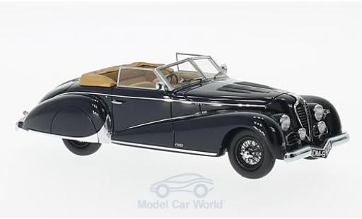 Diecast model cars Delahaye 135 Cabriolet M Convertible by Antem Convertible blue RHD 1949 1/43 Matrix