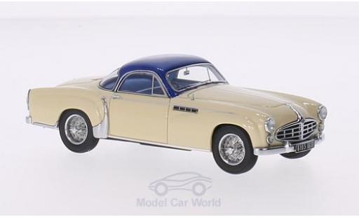 Diecast model cars Delahaye 235 Coupe Chapron beige/metallic blue RHD 1953 1/43 Matrix