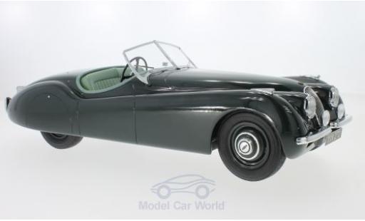 Diecast model cars Jaguar XK 120 OTS green RHD 1964 1/12 Matrix