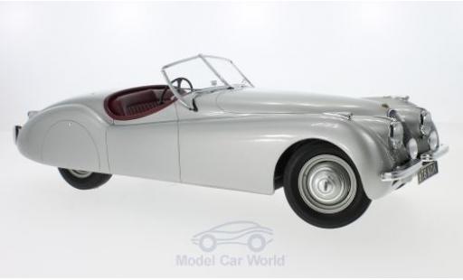 Diecast model cars Jaguar XK 120 OTS grey RHD 1964 1/12 Matrix