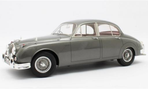 Diecast model cars Jaguar MK Base II metallic grey RHD 1959 1/12 Matrix