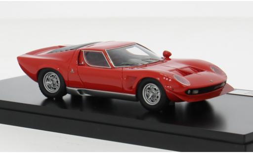 Diecast model cars Lamborghini Miura P400 S red 1969 1/43 Matrix