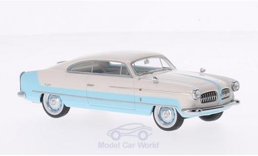 Diecast model cars Lancia Aurelia B52 () B-Junior Ghia white/blue RHD 1952 1/43 Matrix