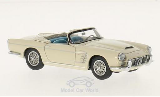 Diecast model cars Maserati 3500 GT Frua Spyder by beige 1957 1/43 Matrix