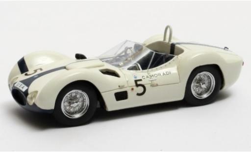Diecast model cars Maserati Tipo Base 61 Birdcage RHD No.5 Camoradi USA Racing Team 1000km N&Atilde;&frac14;rburgring 1960 S.Moss/D.Gurney 1/43 Matrix
