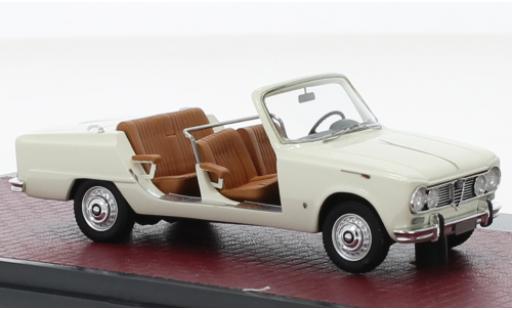 Diecast model cars Alfa Romeo Giulia Berlina beige 1965 1/43 Matrix