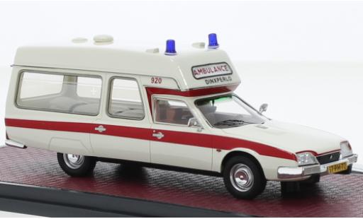 Diecast model cars Citroen CX ambulance 2000 Visser 1977 1/43 Matrix