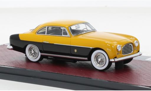 Diecast model cars Ferrari 212 Inter Coupe Juan Peron Ghia yellow/black 1952 1/43 Matrix