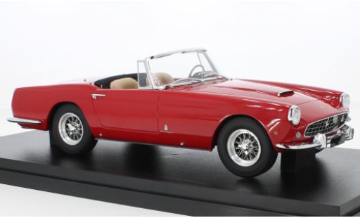Diecast model cars Ferrari 250 Cabriolet GT Convertible Series 2 red 1960 1/18 Matrix