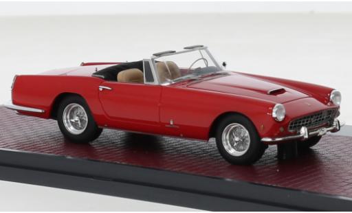 Diecast model cars Ferrari 250 Cabriolet GT Convertible Series II Pininfarina red 1960 1/43 Matrix