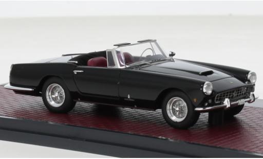Diecast model cars Ferrari 250 Cabriolet GT Convertible Series II Pininfarina black 1960 1/43 Matrix