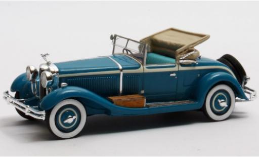 Diecast model cars Isotta Fraschini SS Castagna 8A Roadster blue RHD 1929 1/43 Matrix