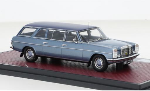 Diecast model cars Mercedes 230 Base /8 (V114) LWB Crayford Estate metallise blue/blue 1971 1/43 Matrix