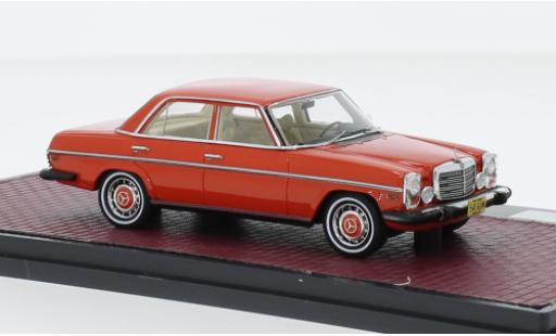 Diecast model cars Mercedes CLA Base 300D (W115) red 1974 1/43 Matrix