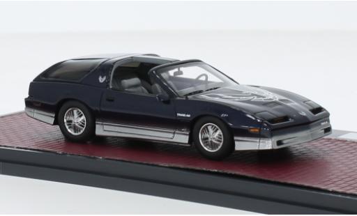 Diecast model cars Pontiac Firebird Concept Trans Am Shooting Brake Kammback prototype black/d 1985 1/43 Matrix
