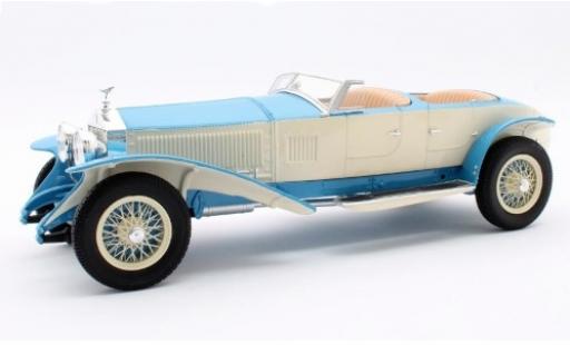 Diecast model cars Rolls Royce Phantom Experimental Vehicle by Barker blue /white RHD 1926 1/18 Matrix