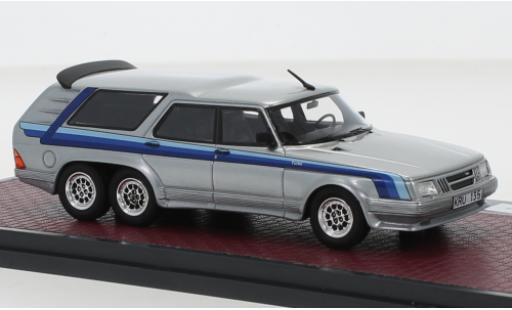 Diecast model cars Saab 906 Base 6 Turbo Concept grey 1984 1/43 Matrix