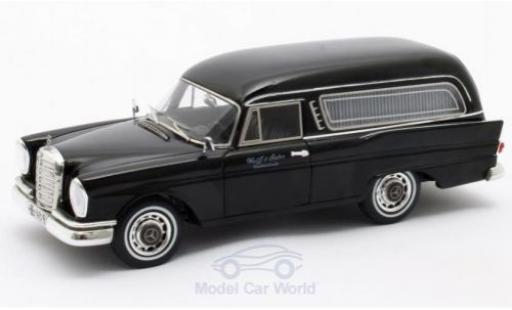 Diecast model cars Mercedes 220 Base SE (W111) Pollmann black 1966 1/43 Matrix