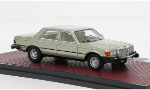 Diecast model cars Mercedes 450 Base SE (W116) USA green 1978 1/43 Matrix