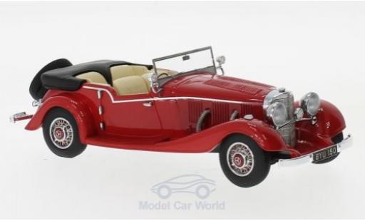 Diecast model cars Mercedes 500 Base Tourer Mayfair red RHD 1934 1/43 Matrix