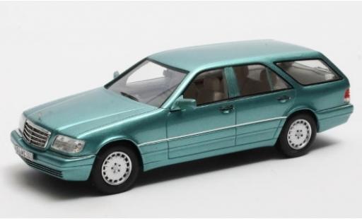 Diecast model cars Mercedes S500 Base T-Modell Binz Cadform (S140) Prototyp metallic turquoise 1994 1/43 Matrix