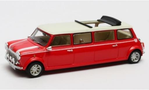 Diecast model cars Mini Cooper Base Limousine red/white RHD 1995 1/43 Matrix