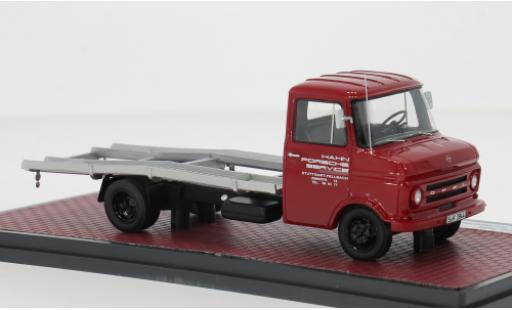 Diecast model cars Opel Blitz Base 1965 Hahn Porsche Service 1/43 Matrix