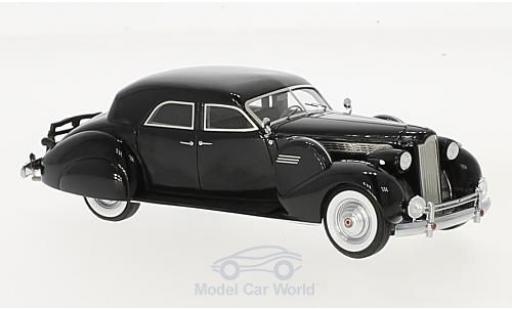 Diecast model cars Packard Super 8 Darrin Sport Sedan by black 1940 1/43 Matrix
