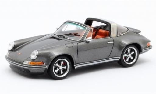 Diecast model cars Porsche 911 Targa Singer Design metallic grey 1/43 Matrix