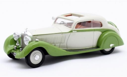Diecast model cars Rolls Royce Phantom Continental II Sports Coupe Gurney Nutting white/green RHD 1935 Maharajah of Jodhpur Fahrgestell-n&Acirc;&deg; 62UK 1/43 Matrix