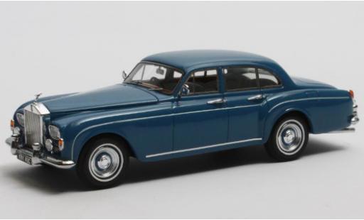 Diecast model cars Rolls Royce Silver Cloud Flying Spur III H.J.Mulliner blue RHD 1965 1/43 Matrix