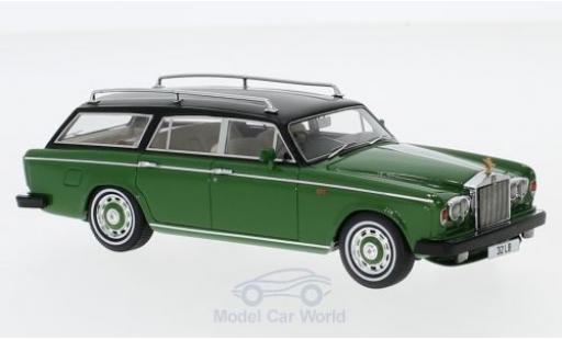 Diecast model cars Rolls Royce Silver Shadow Panelcraft Estate green/black RHD 1980 1/43 Matrix