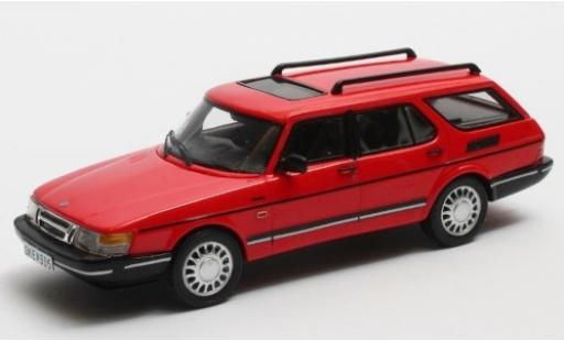Diecast model cars Saab 900 Safari red 1990 1/43 Matrix