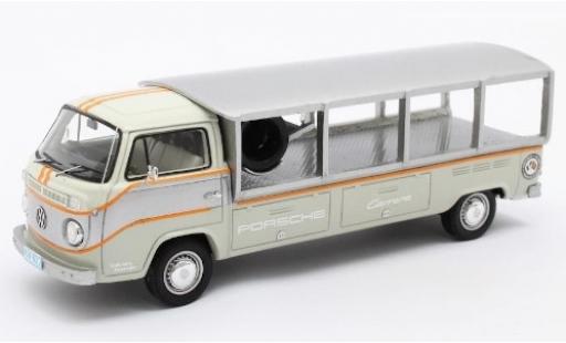 Diecast model cars Volkswagen T2 B Renntransporter grey/white RHD 1976 1/43 Matrix