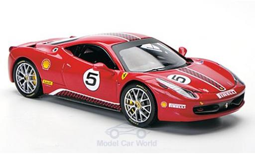 Diecast model cars Ferrari 458 Challenge No.5 1/43 Hot Wheels Elite