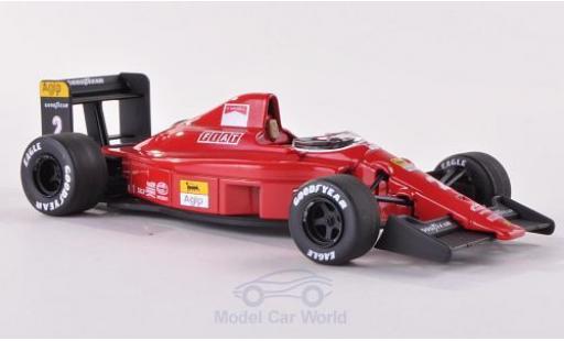 Diecast model cars Ferrari F1 641 -90 () No.2 Scuderia formula 1 GP Brasilien 1990 N.Mansell 1/43 Hot Wheels Elite