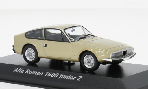 Diecast model cars Alfa Romeo Junior Z 1600 Junior Z (115) gold 1972 1/43 Maxichamps