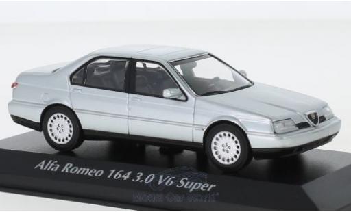 Diecast model cars Alfa Romeo 164 v6 3.0 Super grey 1992 1/43 Maxichamps