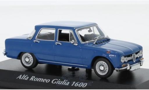 Diecast model cars Alfa Romeo Giulia 1600 blue 1970 1/43 Maxichamps