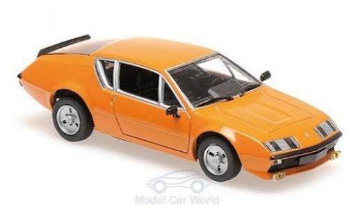 Diecast model cars Alpine A310 rallye Renault A 310 orange 1976 1/43 Maxichamps