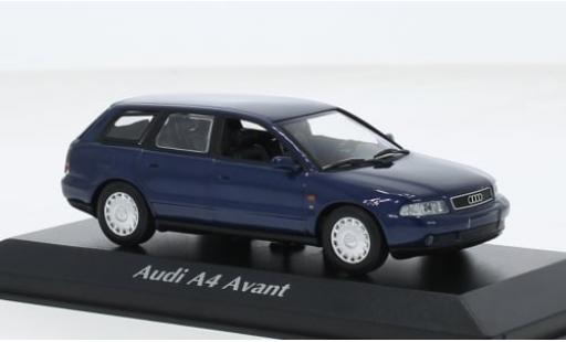Diecast model cars Audi A4 avant blue 1995 1/43 Maxichamps