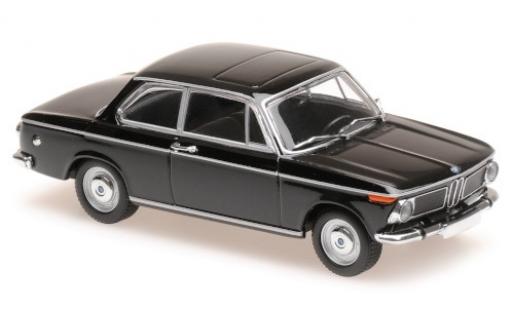 Diecast model cars Bmw 1600 berline black 1968 1/43 Maxichamps