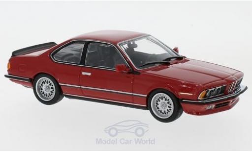 Diecast model cars Bmw 635 CSi (E24) red 1982 1/43 Maxichamps