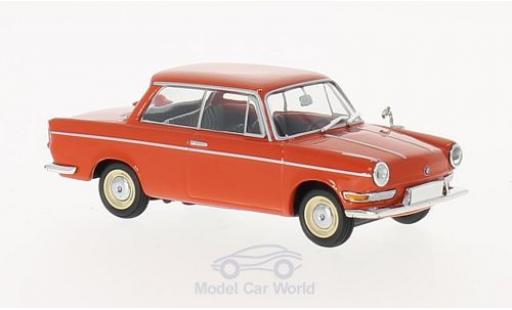 Diecast model cars Bmw 700 ls red 1960 1/43 Maxichamps